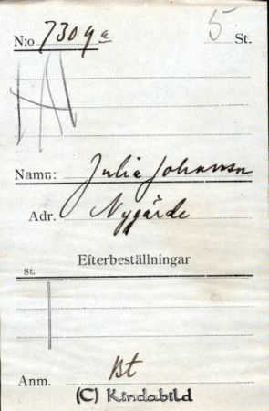 Julia Johansson Nygärde
Julia Johansson Nygärde
Nyckelord: Johansson Nygärde