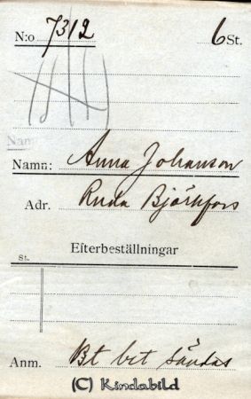 Anna Johansson Ryda Björkfors
Anna Johansson Ryda Björkfors
Nyckelord: Johansson Ryda