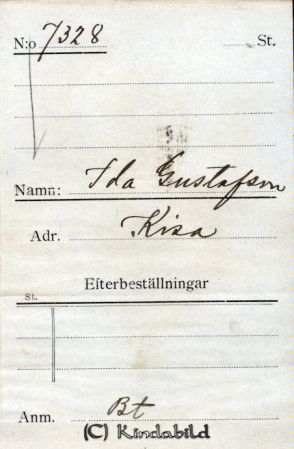 Ida Gustafsson Kisa
Ida Gustafsson Kisa
Nyckelord: Ida Gustafsson