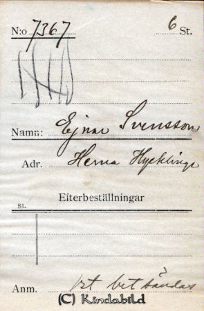 Ejnar Svensson Herna Hycklinge
Ejnar Svensson Herna Hycklinge
Nyckelord: Svensson Herna
