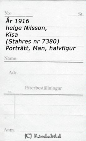 Helge Nilsson Kisa
Helge Nilsson Kisa
Nyckelord: Helge Nilsson