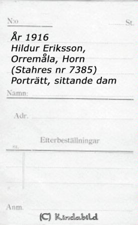 Hildur Eriksson Orremåla Horn
Hildur Eriksson Orremåla Horn
Nyckelord: Eriksson Orremåla