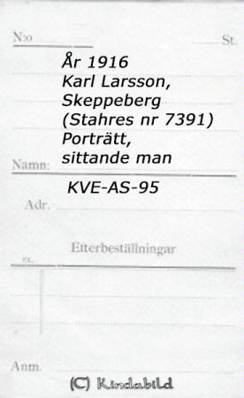 Karl Larsson  Skeppeberg
Karl Larsson  Skeppeberg
Nyckelord: Larsson Skeppeberg