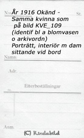 Okänd kvinna
Okänd kvinna
Nyckelord: Okänd kvinna