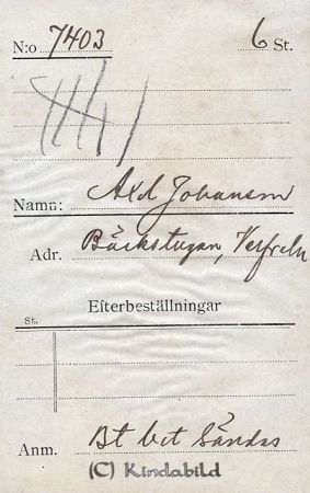 Axel Johansson Bäckstugan Verfveln
Axel Johansson Bäckstugan Verfveln
Nyckelord: Johansson Bäckstugan