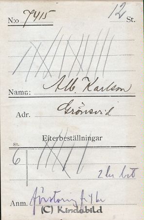 Alb Karlsson Grönsvid
Alb Karlsson Grönsvid
Nyckelord: Karlsson Grönsvid