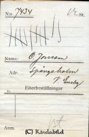 O Jonsson Spångsholm  V Eneby
O Jonsson Spångsholm  V Eneby
Nyckelord: Jonsson Spångsholm