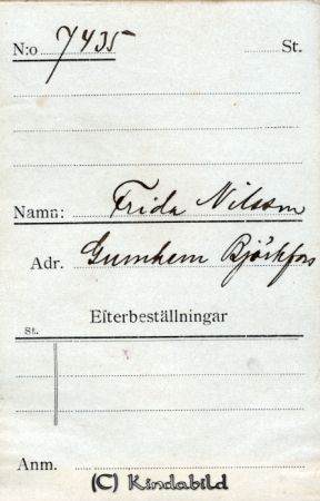 Frida Nilsson Gumhem Björkfors
Frida Nilsson Gumhem Björkfors
Nyckelord: Nilsson Gumhem