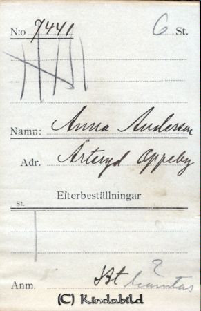 Anna Andersson Årteryd Oppeby
Anna Andersson Årteryd Oppeby
Nyckelord: Andersson Årteryd