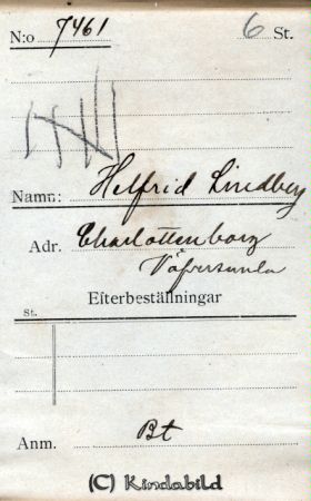 Helfrid Lindberg Charlottenborg Väfversunda
Helfrid Lindberg Charlottenborg Väfversunda
Nyckelord: Lindberg Charlottenborg