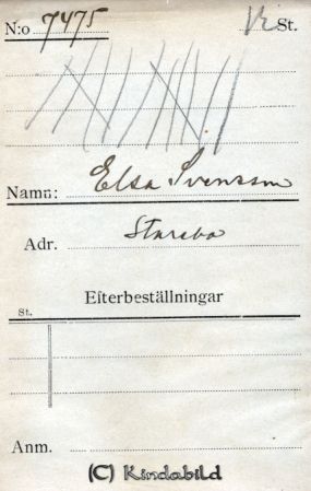 Elsa Svensson Starebo
Elsa Svensson Starebo
Nyckelord: Svensson Starebo