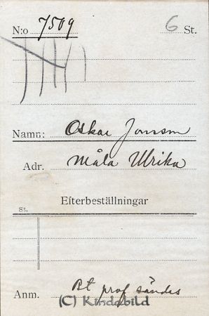 Oskar Jonsson Måla Ulrika
Oskar Jonsson Måla Ulrika
Nyckelord: Jonsson Måla