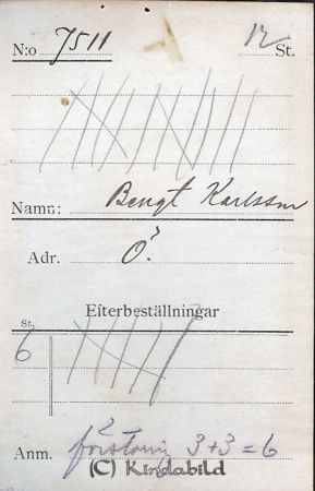 Bengt Karlsson Ö  Kisa
Bengt Karlsson Ö  Kisa
Nyckelord: Karlsson