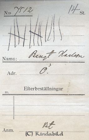 Bengt Karlsson Ö
Bengt Karlsson Ö 
Nyckelord: Karlsson