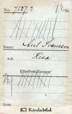 Axel Svensson Kisa
Axel Svensson Kisa
Nyckelord: Axel Svensson
