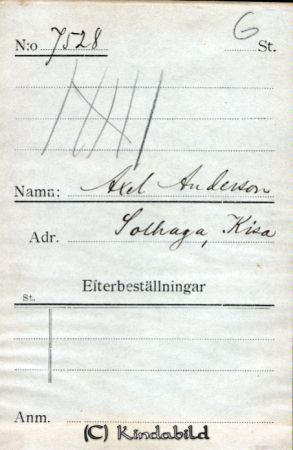Axel Andersson Solhaga Kisa
Axel Andersson Solhaga Kisa
Nyckelord: Andersson Solhaga