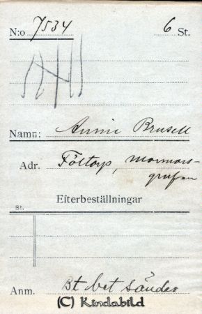 Annie Brusell Föltorp Mormorsgrufvan
Annie Brusell Föltorp Mormorsgrufvan
Nyckelord: Brusell Föltorp