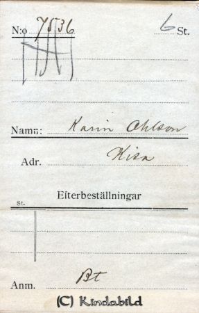 Karin Ohlsson Kisa
Karin Ohlsson Kisa
Nyckelord: Karin Ohlsson