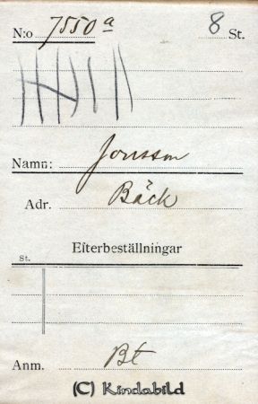  Jonsson Bäck
 Jonsson Bäck
Nyckelord: Jonsson Bäck