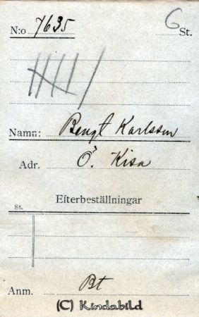 Bengt Karlsson Ö  Kisa
Bengt Karlsson Ö  Kisa
Nyckelord: Karlsson