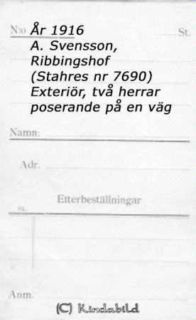 A Svensson Ribbingshof
Nyckelord: Svensson Ribbingshof