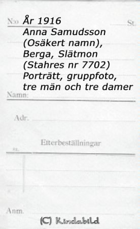 Anna Samuelsson Berga Slätmon
Anna Samuelsson Berga Slätmon
Nyckelord: Samuelsson Berga
