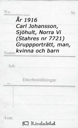 Carl Johansson Sjöhult Norra Vi
Carl Johansson Sjöhult Norra Vi
Nyckelord: Johansson Sjöhult