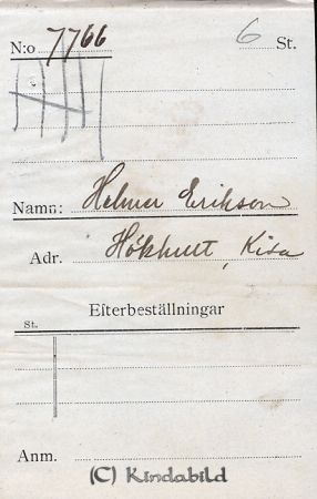 Helmer Eriksson Hökhult Kisa
Helmer Eriksson Hökhult Kisa
Nyckelord: Eriksson Hökhult