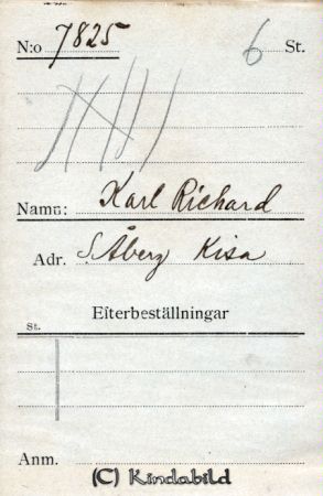 Karl Richard S Åberg  Kisa
Karl Richard   S Åberg  Kisa
Nyckelord: Åberg Kisa