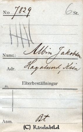 Albin Jakobsson Hagalund Kisa
Albin Jakobsson Hagalund Kisa
Nyckelord: Jakobsson Hagalund
