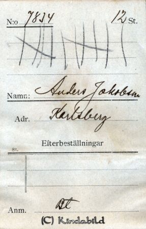 Anders Jakobsson Karlsberg
Anders Jakobsson Karlsberg
Nyckelord: Jakobsson Karlsberg