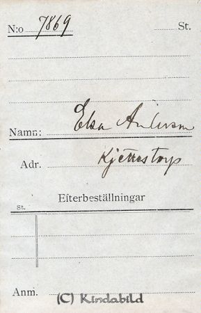 Elsa Andersson Kjettestorp
Elsa Andersson Kjettestorp
Nyckelord: Andersson Kjettestorp