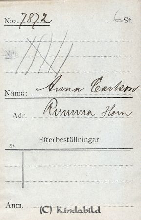 Anna Carlsson Rumma Horn
Anna Carlsson Rumma Horn
Nyckelord: Carlsson Rumma