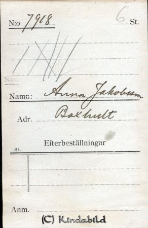 Anna Jakobsson Boxhult
Anna Jakobsson Boxhult
Nyckelord: Jakobsson Boxhult