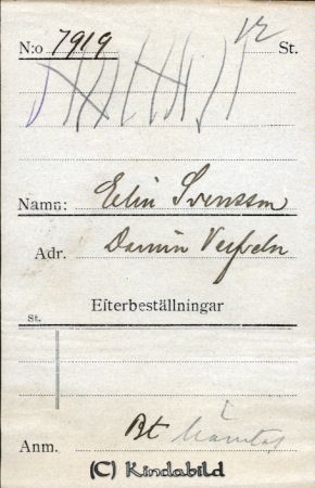 Elin Svensson Damin  Verfveln
Elin Svensson Damin  Verfveln
Nyckelord: Svensson Damin