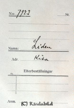 Lidén Kisa
Lidén Kisa
Nyckelord: Lidén Kisa