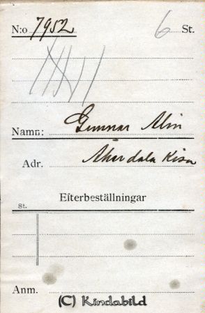 Gunnar Alin Åkerdala Kisa
Gunnar Alin Åkerdala Kisa
Nyckelord: Alin Åkerdala