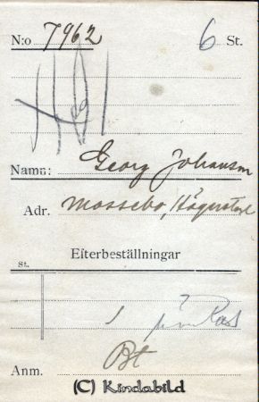 Georg Johansson Mossebo Hägerstad
Georg Johansson Mossebo Hägerstad
Nyckelord: Johansson Mossebo