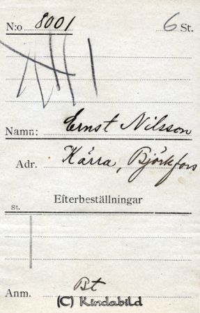 Ernst Nilsson Kärra Björkfors
Ernst Nilsson Kärra Björkfors
Nyckelord: Nilsson Kärra