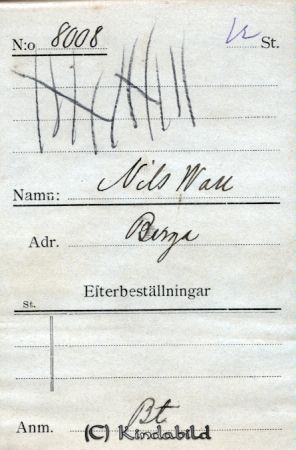Nils Wall Berga
Nils Wall Berga
Nyckelord: Wall Berga