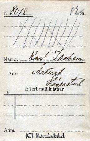 Karl Isaksson Årteryd Hägerstad
Karl Isaksson Årteryd Hägerstad
Nyckelord: Isaksson Årteryd