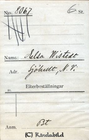 Elsa Wistedt Sjöhult  N Vi
Elsa Wistedt Sjöhult  N Vi
Nyckelord: Wistedt Sjöhult