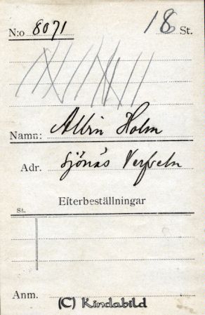 Albin Holm Sjönäs Verfveln
Albin Holm Sjönäs Verfveln
Nyckelord: Holm Sjönäs