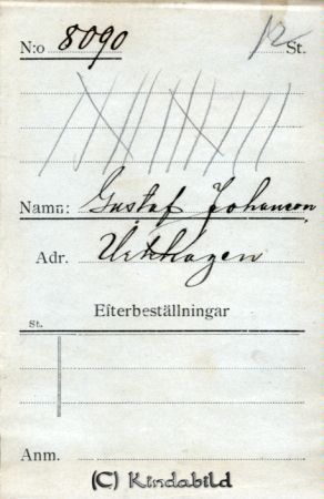 Gustaf Johansson Urkhagen
Gustaf Johansson Urkhagen
Nyckelord: Johansson Urkhagen