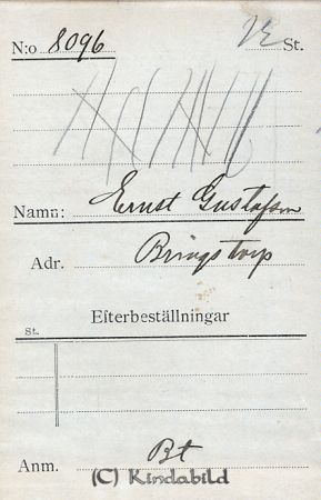 Ernst Gustafsson Bringstorp
Ernst Gustafsson Bringstorp
Nyckelord: Gustafsson Bringstorp