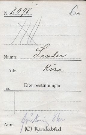 Lander  Kisa
Lander  Kisa
Nyckelord: Lander Kisa