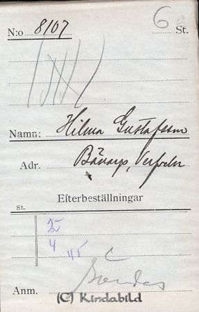 Hilma Gustafsson Bänarp Verfveln
Hilma Gustafsson Bänarp Verfveln
Nyckelord: Gustafsson Bänarp