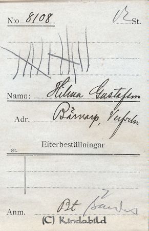 Hilma Gustafsson Bänarp Verfveln
Hilma Gustafsson Bänarp Verfveln
Nyckelord: Gustafsson Bänarp