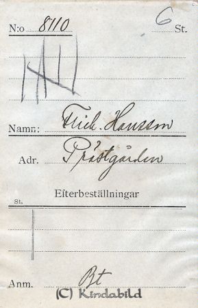 Flick  Hansson Prästgården
Flick  Hansson Prästgården
Nyckelord: Hansson Prästgården