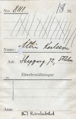 Martin Karlsson Skepperg 72 Sthlm
 Martin Karlsson Skepperg 72 Sthlm
Nyckelord: Karlsson Skepperg
